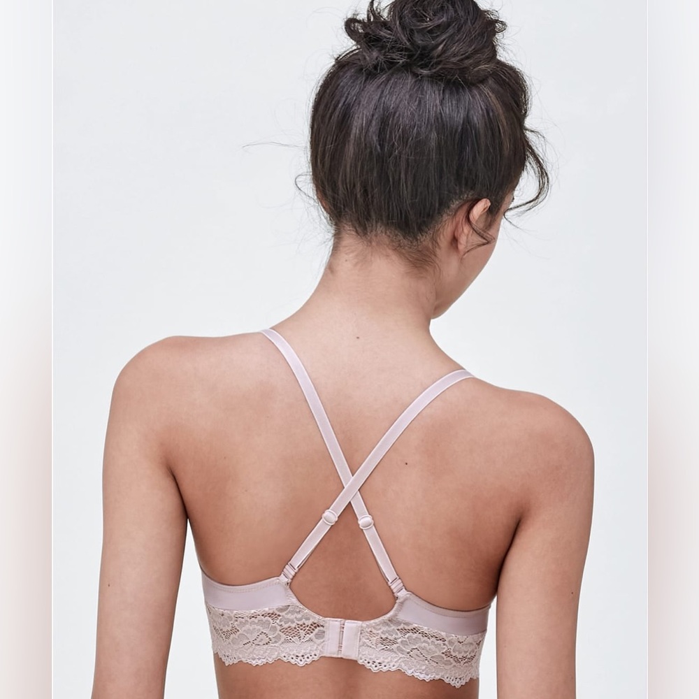 Skarlett Blue Bloom Underwire T-shirt Bra In Cashmere